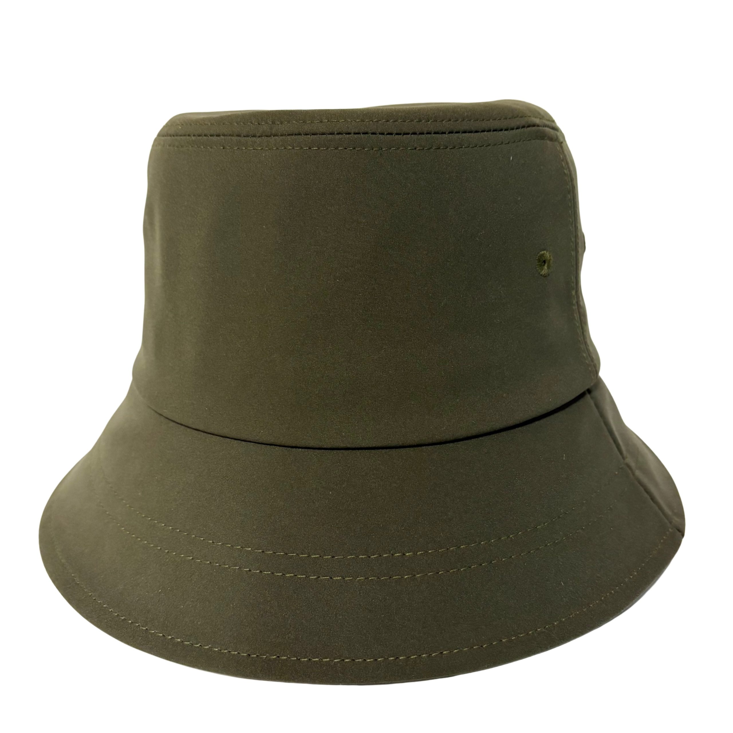 超撥水バケット - 超撥水 UVカット バケットハット 無地 シンプル - 画像 (2)