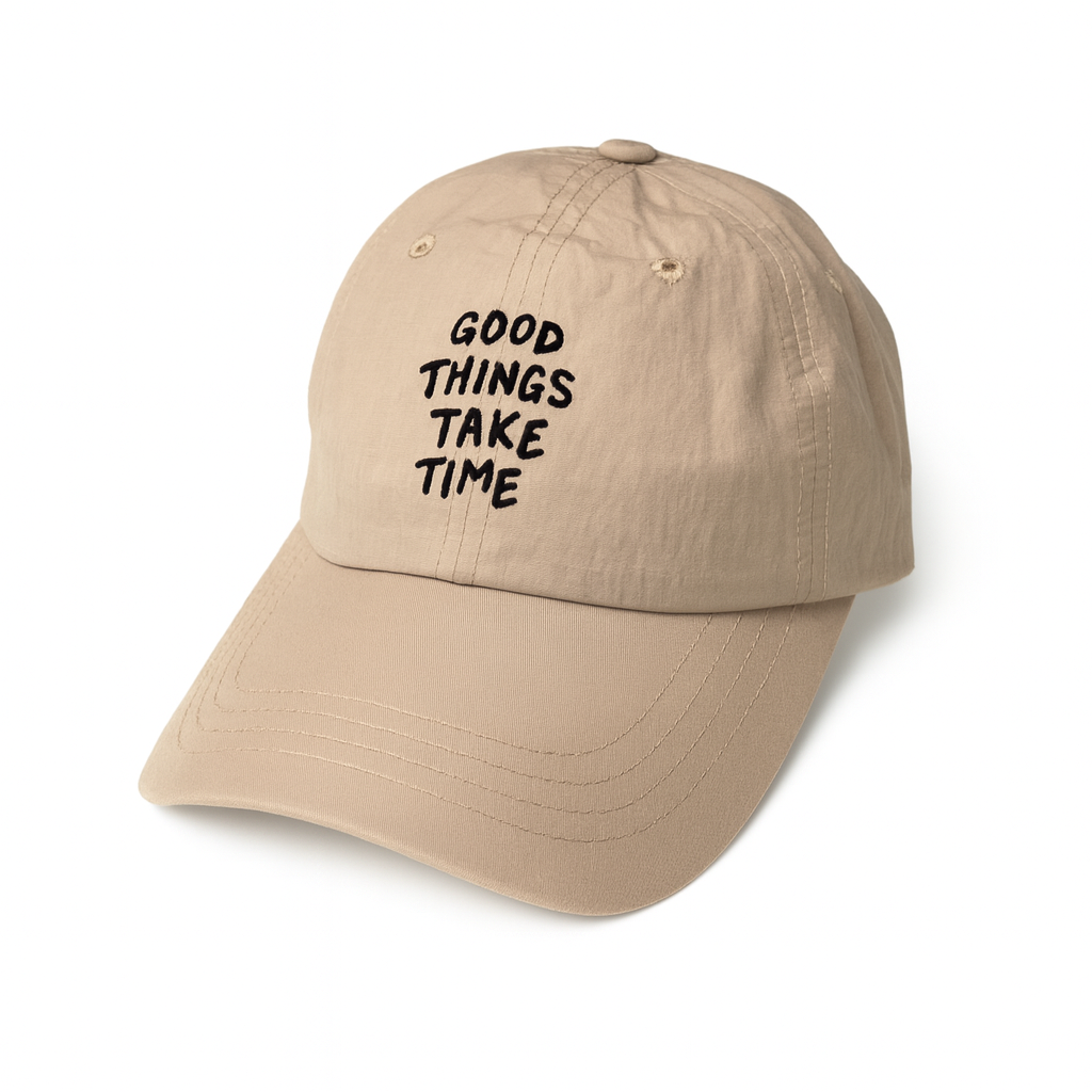 GOODTHINGS ナイロン 刺繍 キャップ シンプル CAP