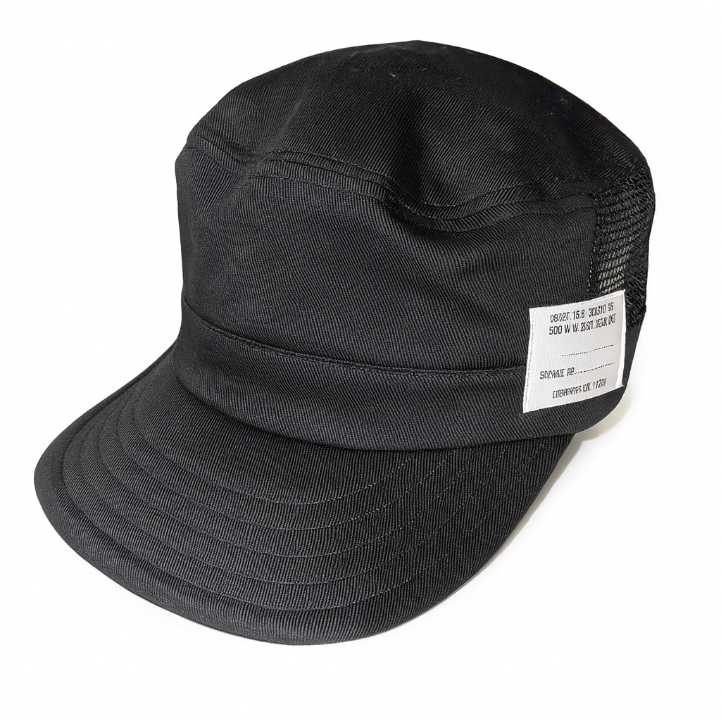 サイド ワッペン メッシュ ワークキャップ キャップ CAP