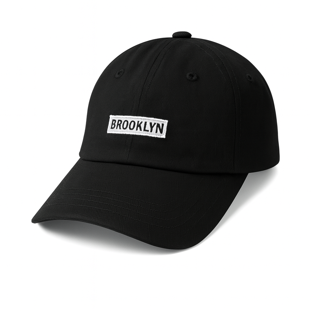 BROOKLYN 刺繍 タグ シンプル キャップ CAP