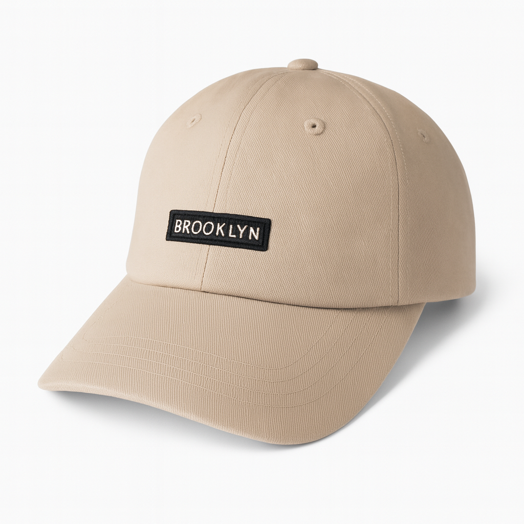 BROOKLYN 刺繍 タグ シンプル キャップ CAP - 画像 (4)