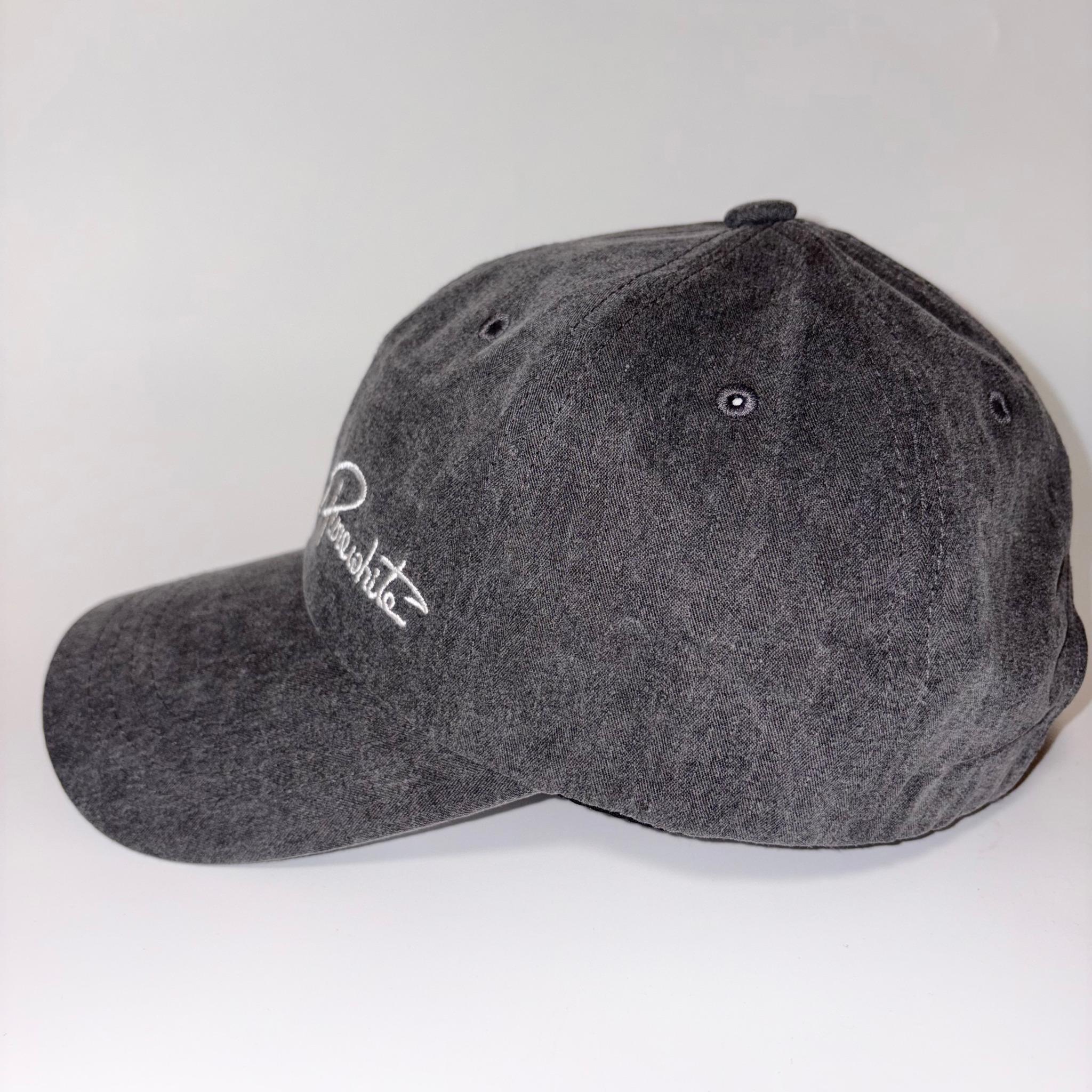 Purewhite 刺繍 ロゴ ウォッシュ加工 キャップ シンプル CAP - 画像 (2)