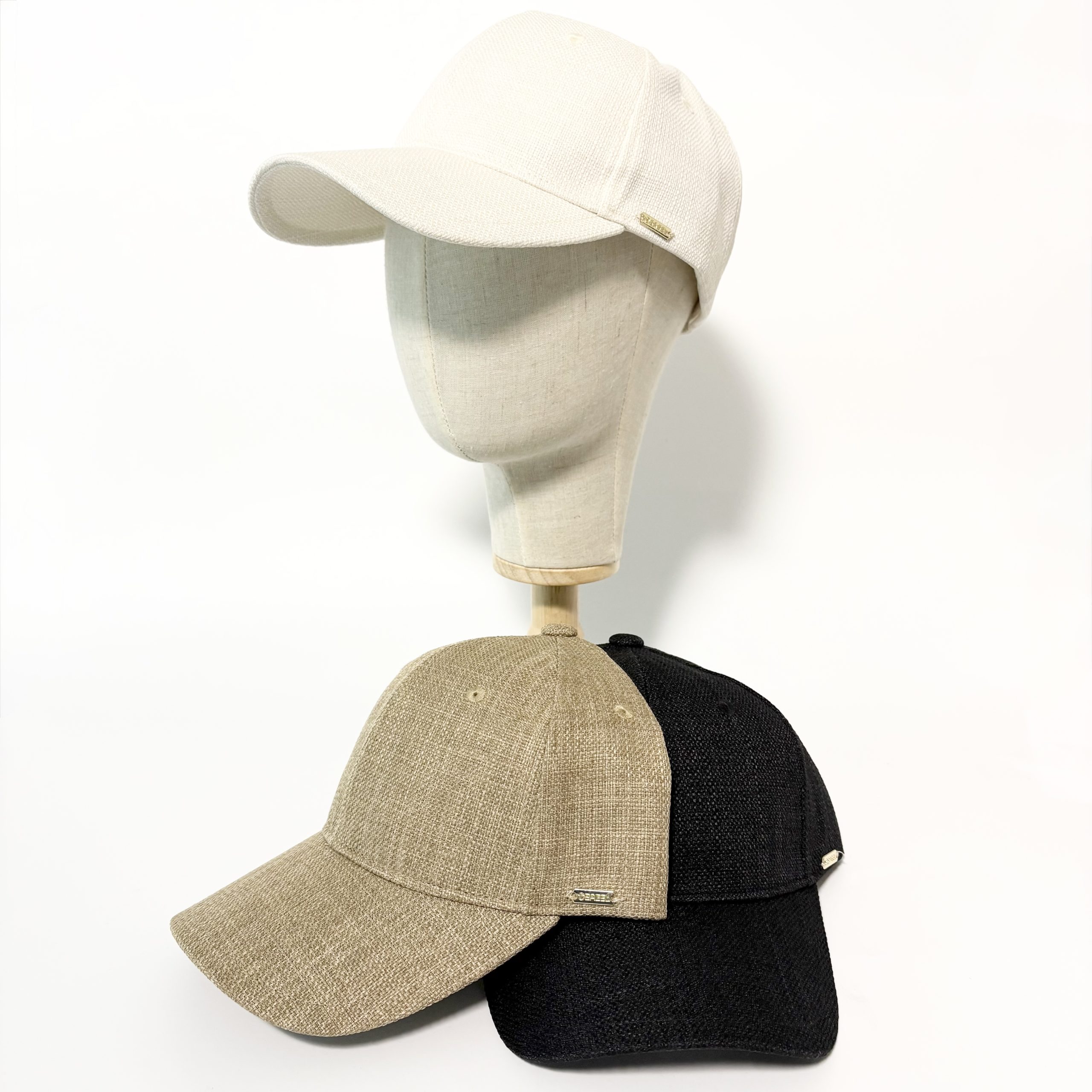 麻風 プレート タグ 無地 シンプル キャップ CAP - 画像 (6)