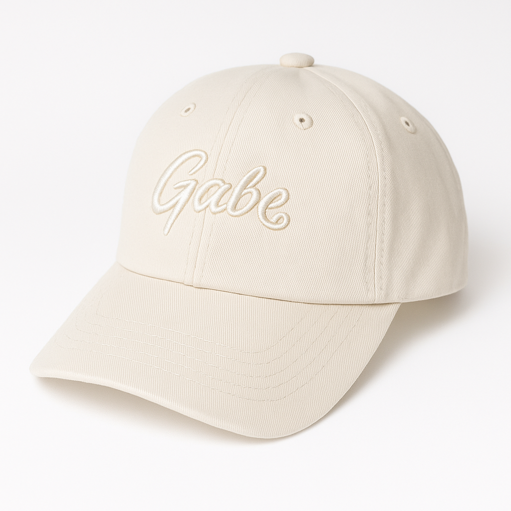 Gale 刺繍 シンプル キャップ CAP - 画像 (5)