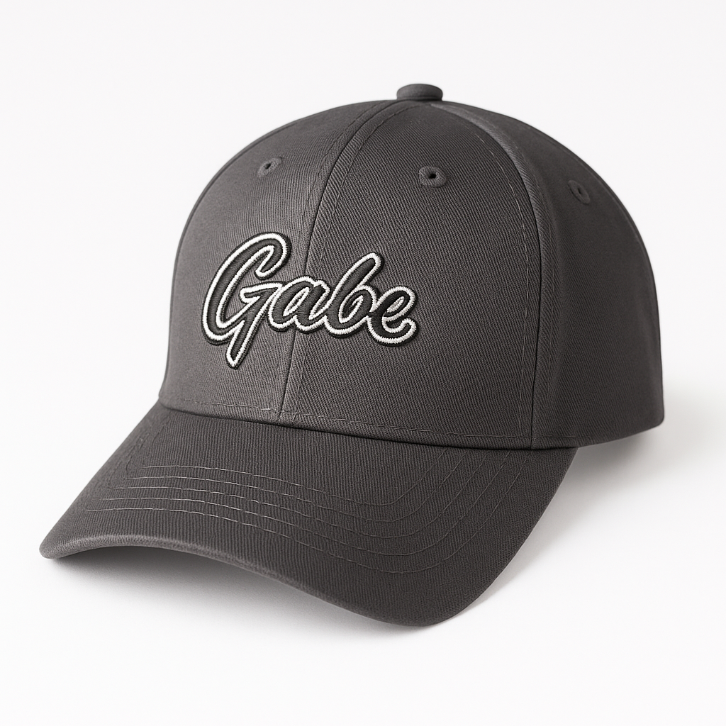 Gale 刺繍 シンプル キャップ CAP - 画像 (4)