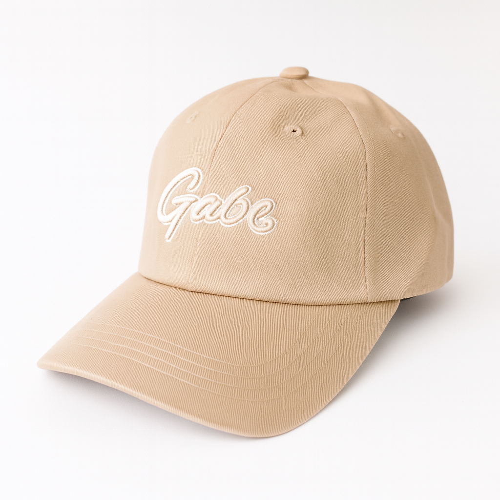 Gale 刺繍 シンプル キャップ CAP