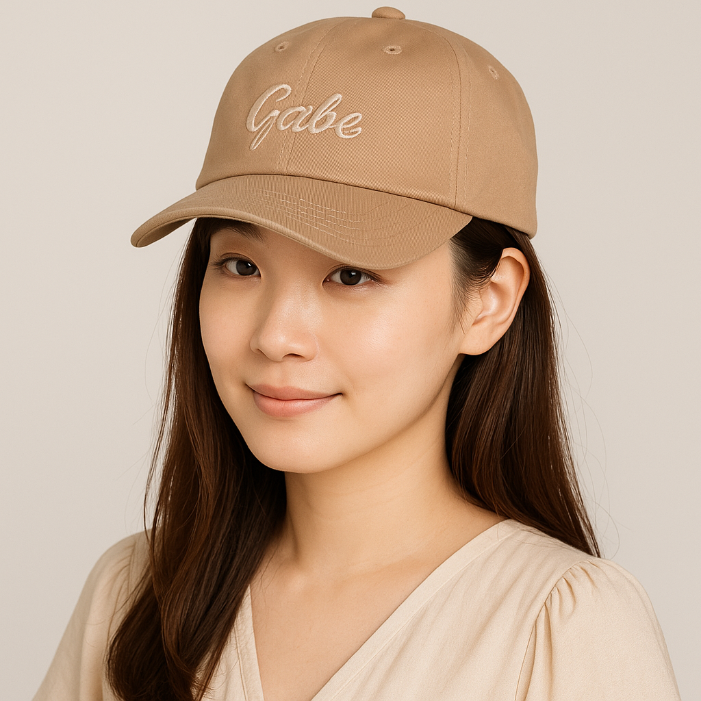 Gale 刺繍 シンプル キャップ CAP - 画像 (9)